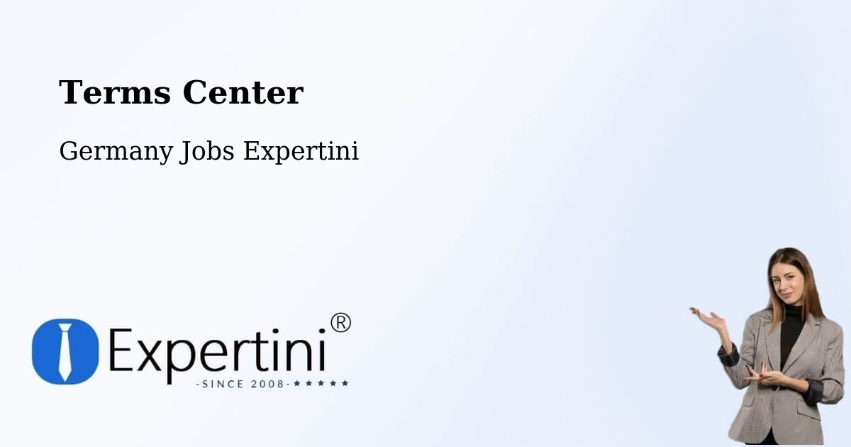 Terms of Service – Kronberg - Germany Jobs Expertini
